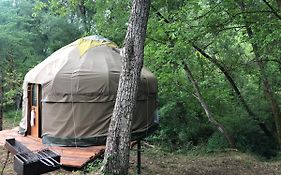 Romantic Treehouse Yurt In Nature Reserve With Jacuzzi